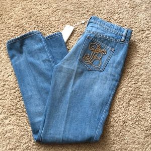 Tory Burch Betsy Jeans, size 26
